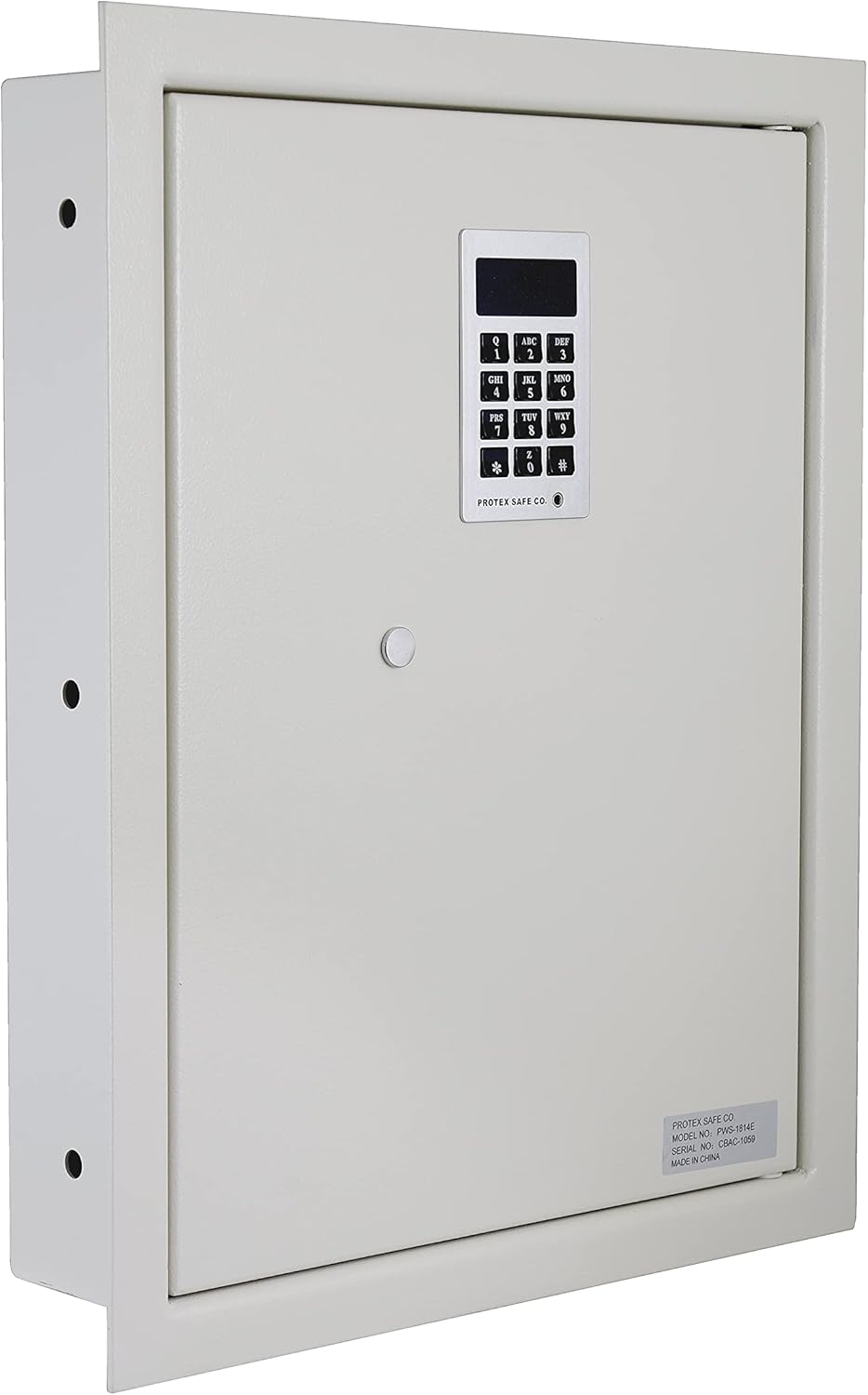 Protex Safe Electronic Keypad Wall Safe (PWS-1814E)