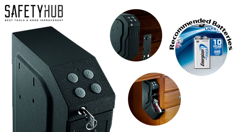 4. GunVault SV500 SpeedVault Handgun Safe – Best Single-Gun Capacity Safe