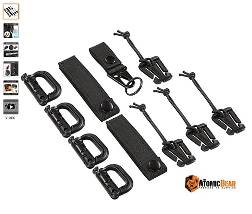 best molle attactments 1 The Atomic Bear Kit of 11 Attachments for 1